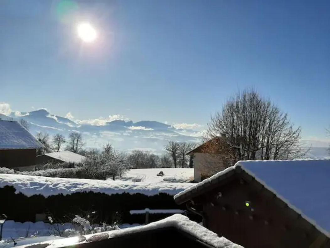 5 Min Des Pistes De Ski Grand Studio Mezzanine Viuz-en-Sallaz Exteriör bild